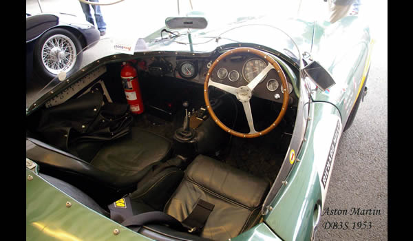 Aston Martin DB3S 1953-1956  interior